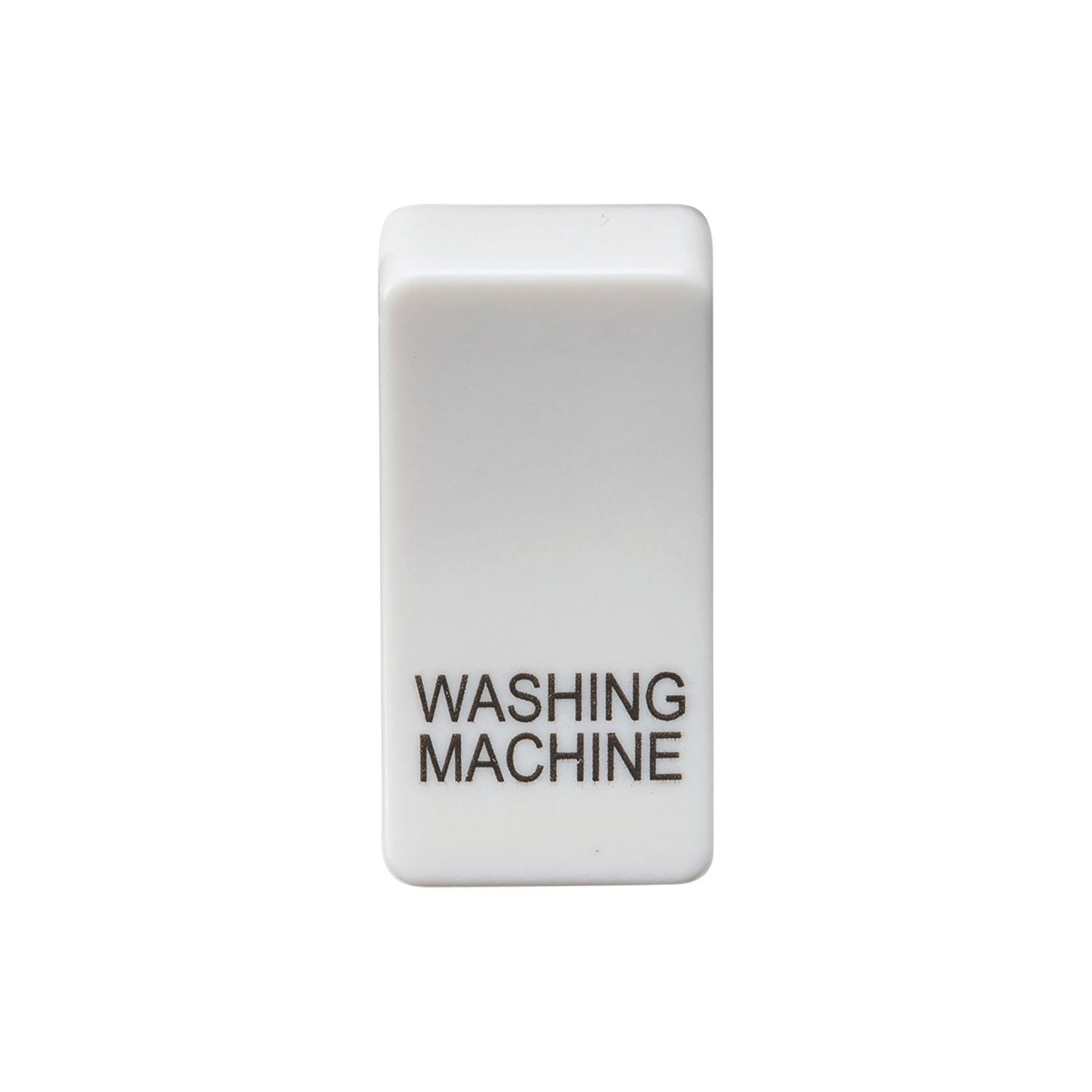 Knightsbridge 'WASHING MACHINE' Switch Cover White (346CT)