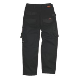 Scruffs Trade Flex Womens Stretch Holster Work Trousers Black Size 12 30" L