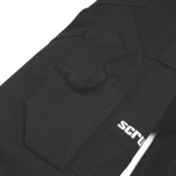 Scruffs Trade Flex Womens Stretch Holster Work Trousers Black Size 12 30" L