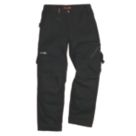 Scruffs Trade Flex Womens Stretch Holster Work Trousers Black Size 12 30" L