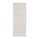 Primed White Wooden 4-Panel Shaker Internal Edwardian-Style Door 1981mm x 610mm