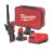 Milwaukee M12FBFL13-402B FUEL 0.51" 12V 2 x 4.0Ah Li-Ion RedLithium Brushless Cordless 13mm Band File