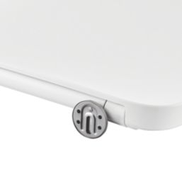 Tanaro Soft-Close with Quick-Release Toilet Seat Duraplast White