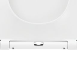 Tanaro Soft-Close with Quick-Release Toilet Seat Duraplast White