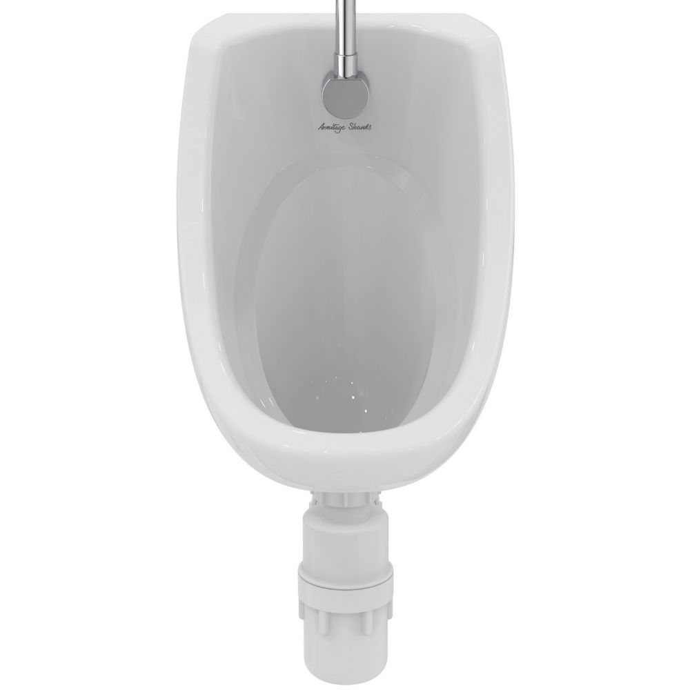 Armitage Shanks Sandringham Wall-Mounted Top Inlet Urinal White 275mm x 350mm x 360mm