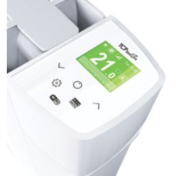 TCP  500W Electric Smart Wi-Fi Digital Oil-Filled Radiator 575mm x 425mm White 2558BTU