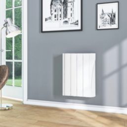 TCP  Wall-Mounted Smart Wi-Fi Digital Oil-Filled Electric Radiator White 500W