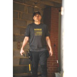 DEWALT 100 Year Graphic Short Sleeve T-Shirt Grey Medium 39-41" Chest