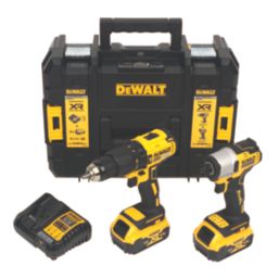 DeWalt DCK2063P2T-SFGB 18V 2 x 5.0Ah Li-Ion XR Brushless Cordless Twin Pack