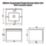Newland  Single Drawer Wall-Mounted Vanity Unit with Basin Effect Natural Oak 500mm x 450mm x 370mm
