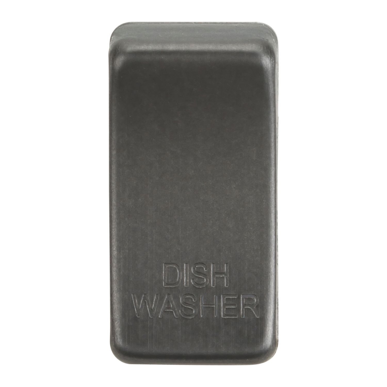 Knightsbridge 'DISHWASHER' Switch Cover Smoked Bronze (347CR)