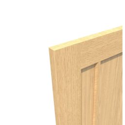 Green & Taylor  Unfinished Oak Wooden 3-Panel Internal Door 1981mm x 762mm