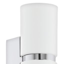 Eglo Passa  LED Wall Light Chrome/White 3W 250lm