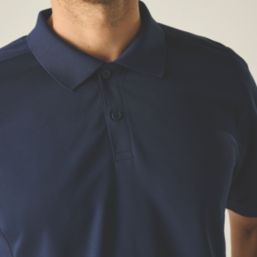 Regatta Recycle.Me Pique Polo Shirt Navy X Large 48" Chest
