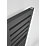Terma Salisbury Designer Towel Rail 1360mm x 300mm Black 1317BTU