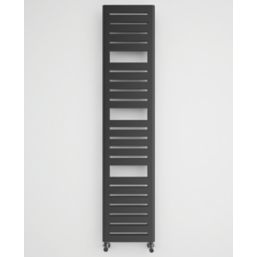 Terma Salisbury Designer Towel Rail 1360mm x 300mm Black 1317BTU