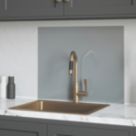 House Beautiful  Pewter Kitchen Splashback 900mm x 750mm x 6mm
