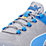 Puma Xcite Low Metal Free  Buckle Safety Trainers Grey/Blue Size 8