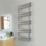 Time 1275mm x 500mm 2493BTU Silver Flat Designer Towel Radiator
