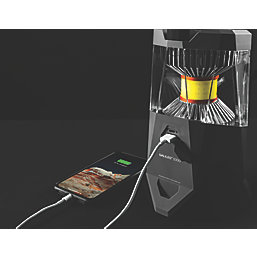 Nebo Galileo 1000 Flex Rechargeable LED Lantern with Power Bank Grey 1000lm