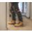 Milwaukee Flextred Size 7  Beige Water-Resistant  Safety Boots