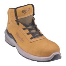 Milwaukee Flextred Size 7  Beige Water-Resistant  Safety Boots