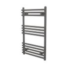 Towelrads 800mm x 500mm 1248BTU Anthracite Flat Designer Towel Radiator