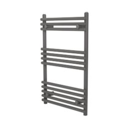 Towelrads 800mm x 500mm 1248BTU Anthracite Flat Designer Towel Radiator