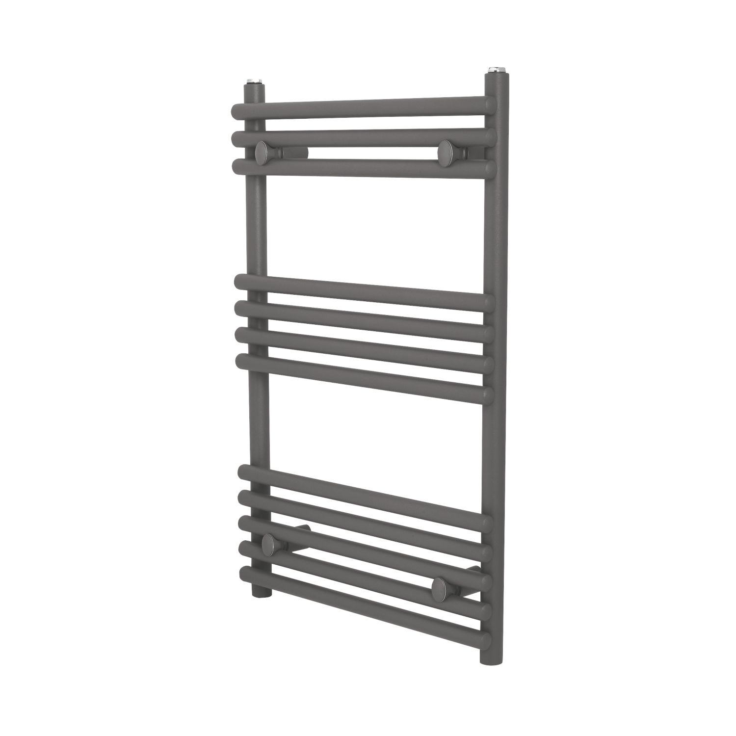 Towelrads 800mm x 500mm 1248BTU Anthracite Flat Designer Towel Radiator (347RY)