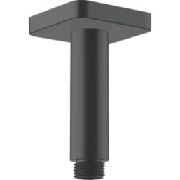 Hansgrohe Vernis Shape  Shower Arm Matt Black 100mm x 26mm