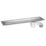 McAlpine CD800-B Channel Drain Brushed Stainless Steel 810mm x 150mm