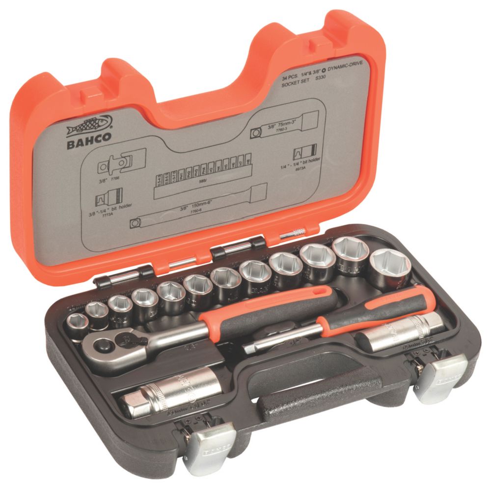 Bahco mini deals socket set