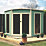 Shire Barclay 10' x 10' (Nominal) Pent Shiplap T&G Timber Summerhouse