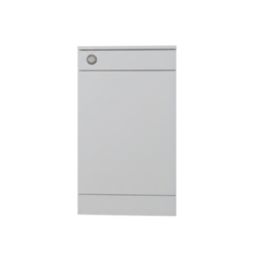 Ohio Bathroom Furniture WC Unit Grey Gloss 501mm x 252mm x 830mm