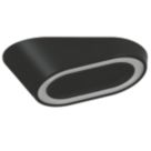 4lite Hampton Wedge LED Black Cool White Under Cabinet Light Without Bezel 2.5W 85lm