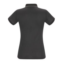 Regatta Remex II Womens Polo Shirt Black Size 12