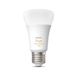Philips Hue  E27 A60 LED Smart Light Bulb 6W 800lm 2 Pack