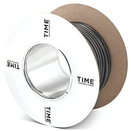 Time 3182Y Black 2-Core 1.5mm² Flexible Cable 25m Drum