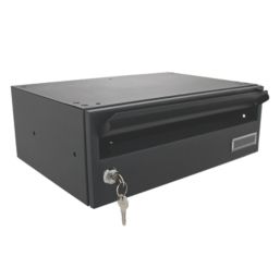 Burg-Wachter Wharfe Post Box Black Powder-Coated