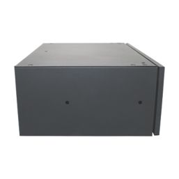 Burg-Wachter Wharfe Post Box Black Powder-Coated