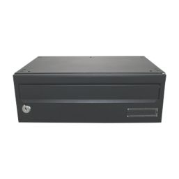 Burg-Wachter Wharfe Post Box Black Powder-Coated