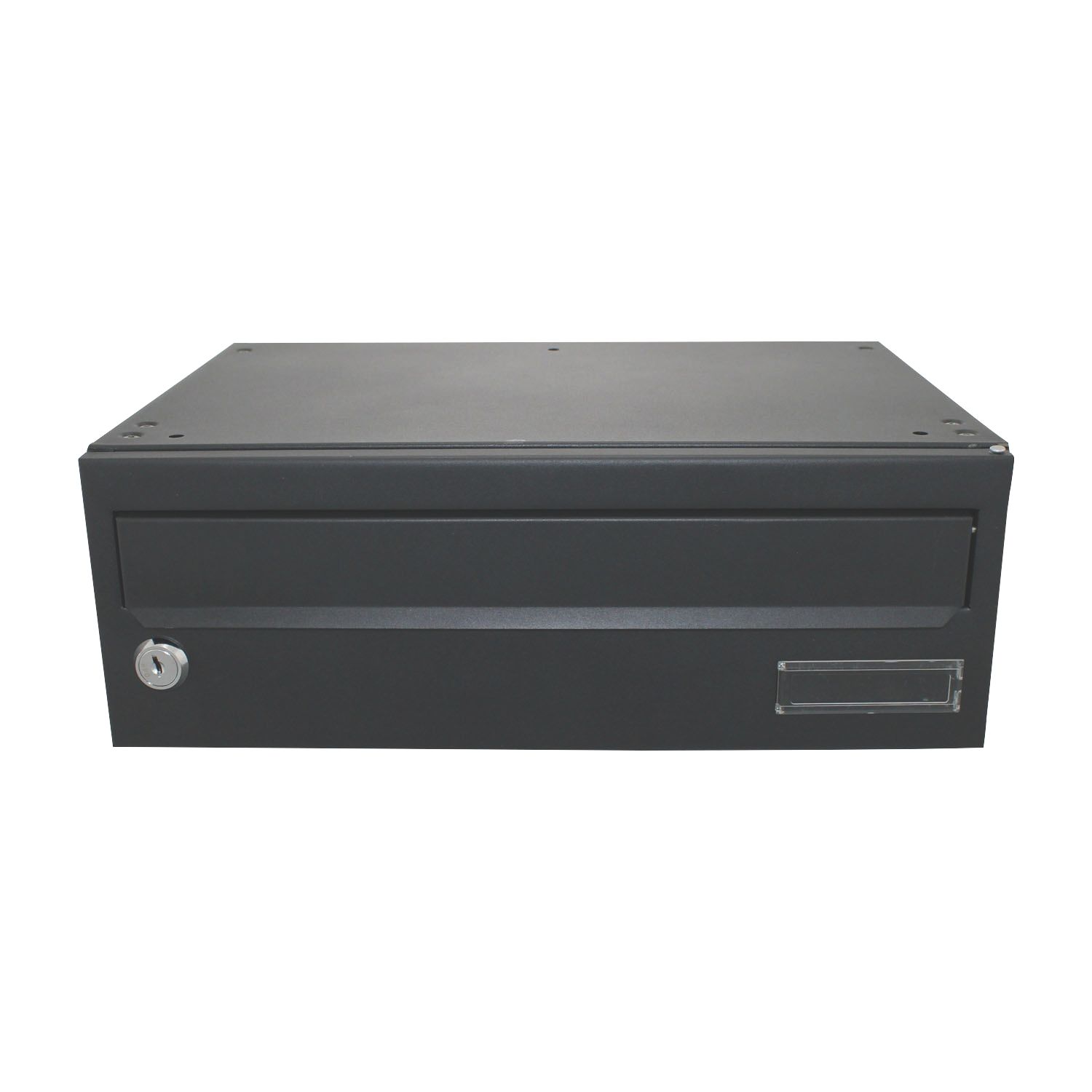 Burg-Wachter Wharfe Post Box Black Powder-Coated (348PH)