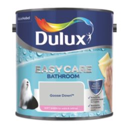 Dulux Easycare 2.5Ltr Goose Down Soft Sheen Emulsion Bathroom Paint