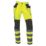 Helly Hansen UC-ME CL2 Construction Trousers Yellow 37.5" W 33" L