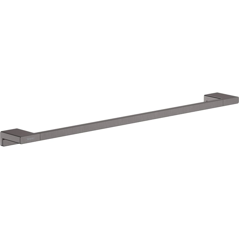 Hansgrohe AddStoris Bath Towel Rail Brushed Black Chrome 648mm x 70mm x 32mm