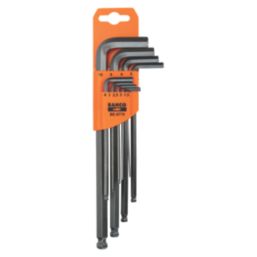 Bahco  Metric Long Ball-End Hex Key Set 9 Pcs