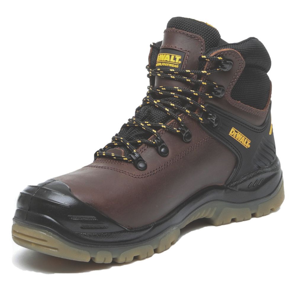 Dewalt newark 2024 safety boots brown