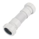 McAlpine FLEXCON3 Flexible Connector White 32mm x 156-206mm