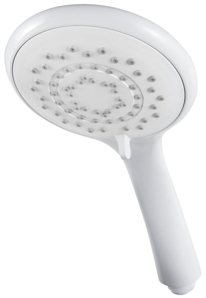 Triton  5 Position Multi-Mode Shower Head Flexible White 90mm x 210mm
