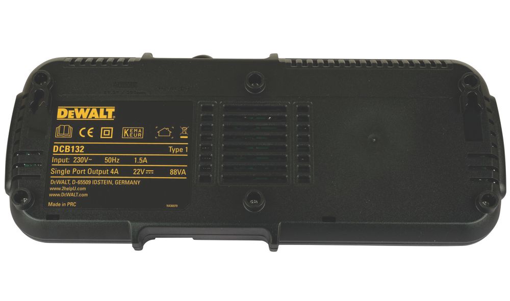 Dewalt dcb132 battery online charger